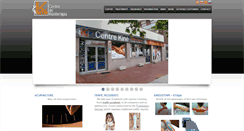 Desktop Screenshot of centrefisioterapiakine.com