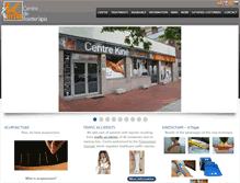 Tablet Screenshot of centrefisioterapiakine.com